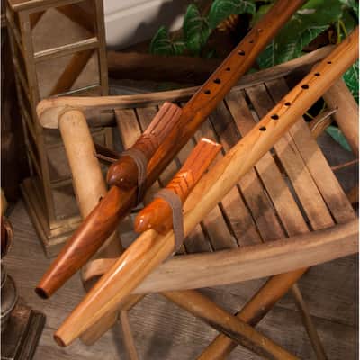 Roosebeck NAFL Sheesham Native American Style Flute image 5