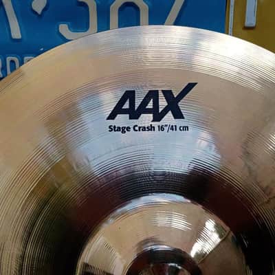 SABIAN AAX 16” Stage Crash. Nuovo. image 2