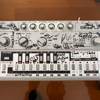Roland TB-303 Bassline Synthesizer Module 1981 - 1984 - Silver image 3