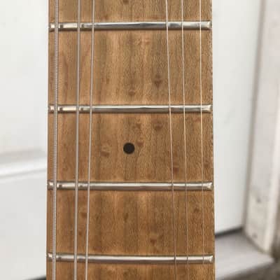 Ernie Ball Music Man Albert Lee SSS- Birdseye Maple- Pearl Orange-Hardcase image 9