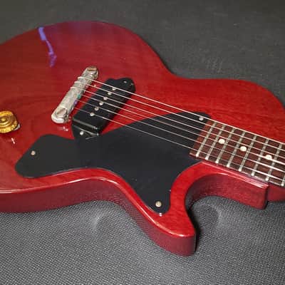 1955 Gibson Les Paul Junior Cherry; Factory Kalamazoo Refin w/Case image 13