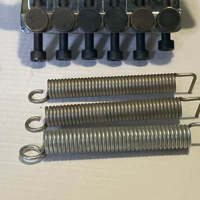 1980's Era Original Floyd Rose Made in Germany Chrome Tremolo Bridge Vibrato Kramer Model Guitar image 3