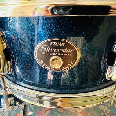 Tama Silverstar Cocktail Jam Portable 4pc Birch Drum Kit 2014 - 2017 - Indigo Sparkle image 2