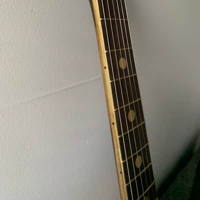 Mondell Custom Guitars Model T “Spanish Galleon” 2023 - Gold Leaf Metal Mosaic Top - Brazilian Rosewood Fingerboard image 19