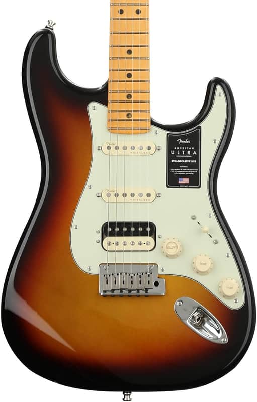 Fender American Ultra Stratocaster HSS with Maple Fretboard 2019 - Present - Ultraburst image 1