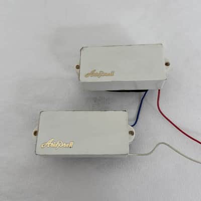 Aria Pro White Precision Bass Style Pickups image 1