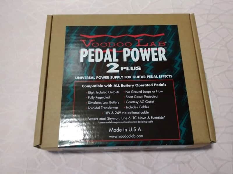 Voodoo Lab Pedal Power 2 PLUS 8-output Isolated Guitar Pedal Power Supply 230V ( EU cable ) image 1
