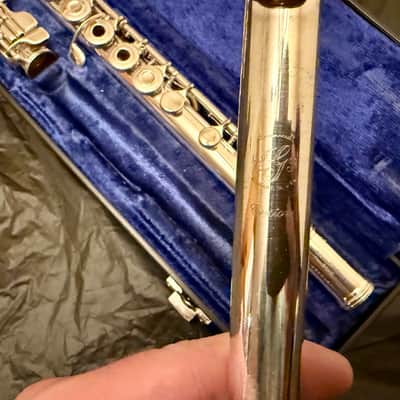 Gemeinhardt 3SHB Intermediate Flute w/Solid Silver Custom J1 Headjoint, Open Hole, Low B Foot image 9