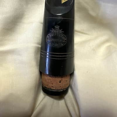 Buffet C crown Bb mouthpiece Korten refacing 1960’s +/- - Hard Rubber image 2