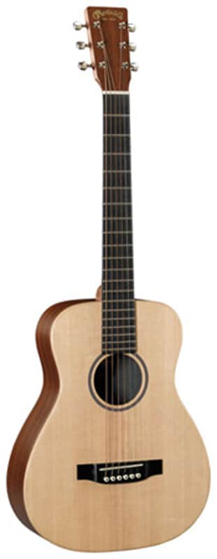 Martin LX1 Little Martin Acoustic Guitar Natural with Gig Bag image 1