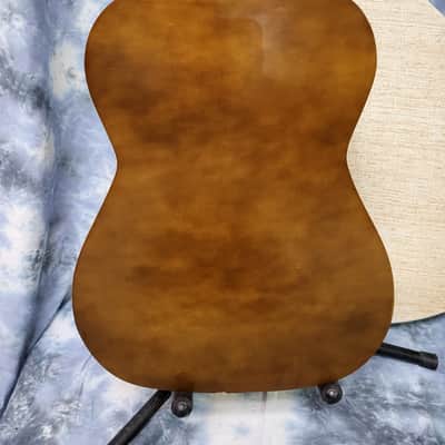 Vintage 1967 Silvertone Classical Guitar Model 660 Kay Built Natural New Strings Original Hard Shell Case image 12