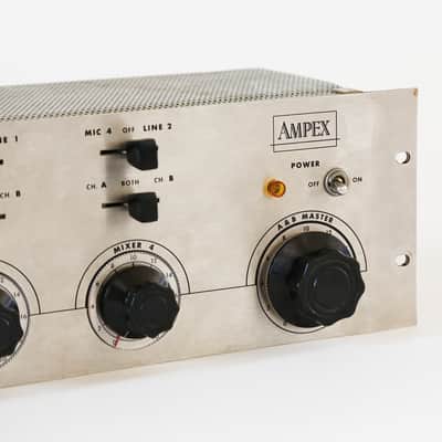 1960 Ampex MX-35 Vintage 4x2 Tube Mixer - 100% All Original, Great Tube Mic Pre - Studio Ready!! image 5