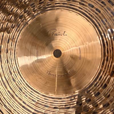 Paiste TRADITIONAL Thin Crash 18” 1314 g IMMACULATE! ULTRA DARK Warm! Why Pay $615? image 5