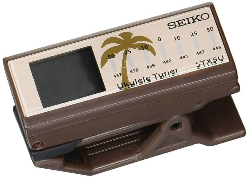 Seiko STX5U Ukulele Tuner Coconut image 1