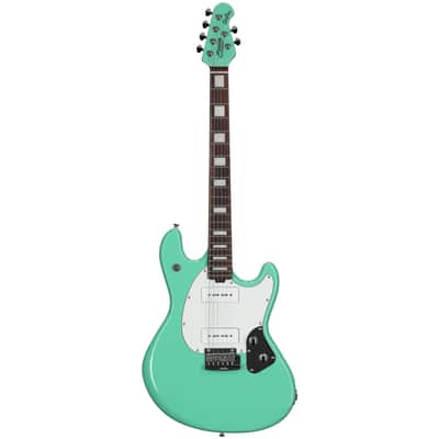 Sterling by Music Man SR50X StingRay Plus Electric Guitar, Seafoam Green, Open Box (Good) image 3