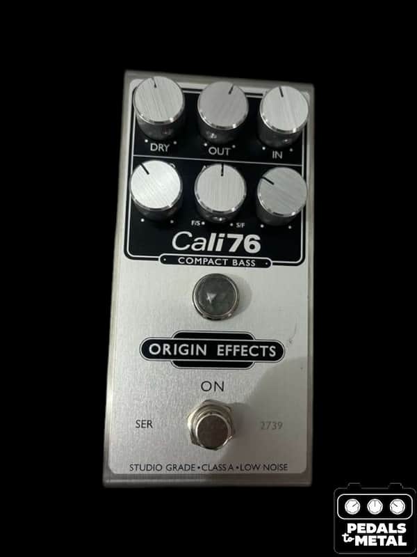 Origin Effects Cali76 Compact Deluxe Compressor 2010s - Silver - X18507 image 1
