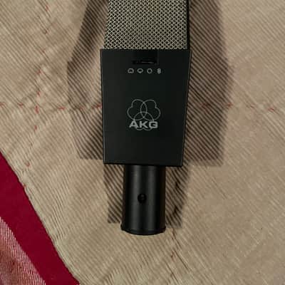 AKG C414 B ULS Large Diaphragm Multipattern Condenser Microphone 1990s - Black image 3
