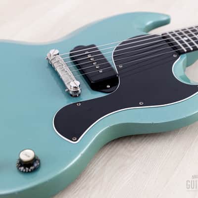 1963 Gibson Les Paul SG Junior Vintage Guitar Pelham Blue w/ Case image 6