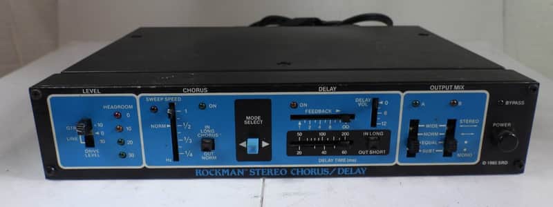 Vintage Rockman Stereo Chorus/Delay Echo Effects Processor Tom Scholz SR&D image 1