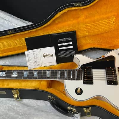 NEW! Gibson Les Paul Custom - Alpine White - Ebony Board - Authorized Dealer - Only 9.4lbs - G06414 image 13