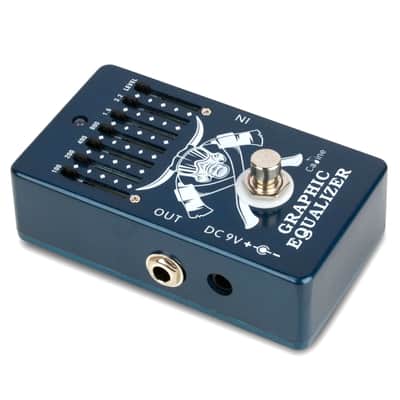 Caline CP-71 EQ Electric Guitar Graphic EQ Pedal, FREE PICKS + HOLDER+ FREE SHIP USA image 3