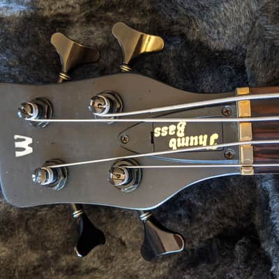 Left-Handed 1996 Warwick Thumb NT4 Natural Bubinga image 12