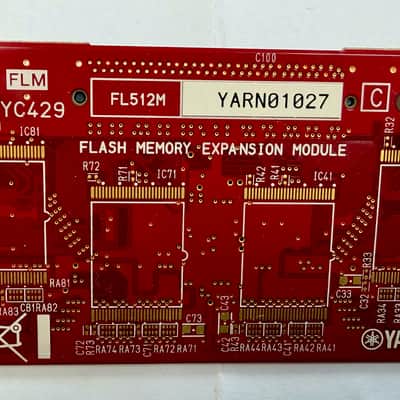 Yamaha FL512M 512MB Flash Memory Module for Yamaha Motif XF MOXF and Tyros 5 Workstation Keyboards