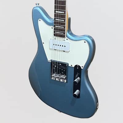 Fender Squier Paranormal Offset Telecaster SJ LE Electric Guitar - Ice Blue Metallic image 3