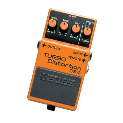 BOSS DS-2 Turbo Distortion Pedal with Handsfree Switching Twin Modes and Built-In Remote Jack, Expanded Range of Distortion image 3