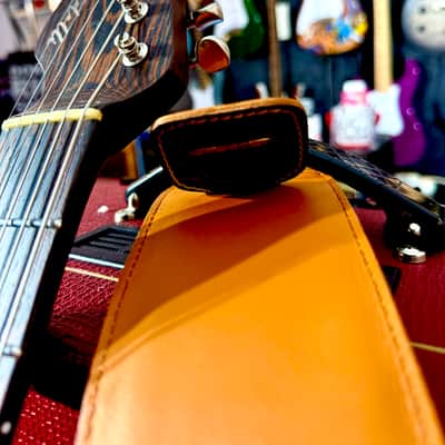 Blue Bell Straps Johnson COCODRILE Strap Exotic Leather One of a Kind Exclusive Al’s Music Factory Collection 2026 - Chocolate Latte image 15