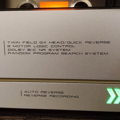 AKAI GX-F66RC Rare Vintage Stereo Seviced Japan Cassette Deck 1982-83 Warranty image 3