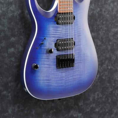 Ibanez RGA42FML-BLF RGA Electric Guitar 6-String Lefty - Blue Lagoon Burst Flat image 5