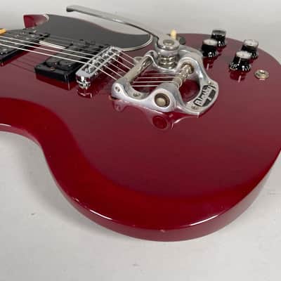 1996 Gibson '61 SG Reissue Cherry Finish Added Bigsby w/OHSC image 13