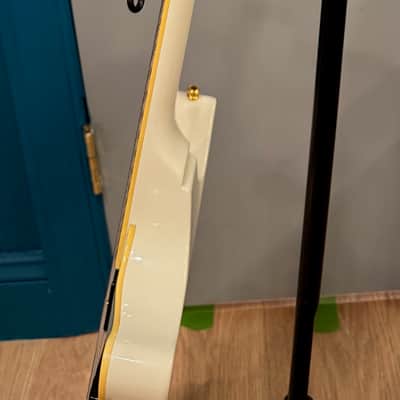 Schecter Tempest Custom 2020 - Present - Vintage White With Gold Hardware and EMG 81/85 image 13