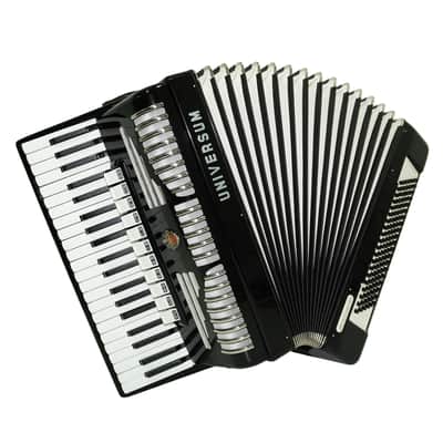 Universum Elegance made in Germany 120 Bass Piano Accordion, New Straps and Soft Case, Keyboard Accordian Musical Instrument Fisarmonica, 2509 image 2