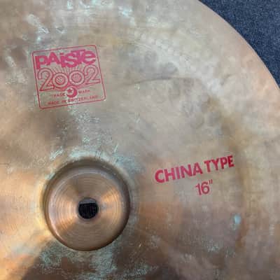 Paiste 16" 2002 China Type Cymbal image 2