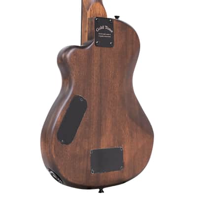 GOLD TONE MicroBass ME-Bass FRETLESS Short-Scale 4-string BASS guitar w/ GIG BAG image 6