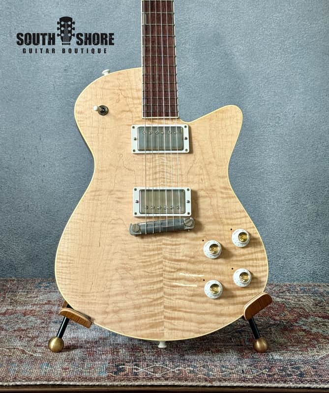 Brondel Burn II w/ Ron Ellis Pickups in Aged Natural (Authorized Dealer) image 1