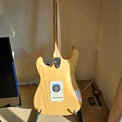 Never Played 2006 Fender American Vintage ‘70s Stratocaster Natural Ash & G&G Hard Case image 7