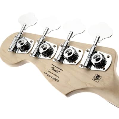 Squier Vintage Modified Jaguar Short Scale Bass Guitar in Black image 6
