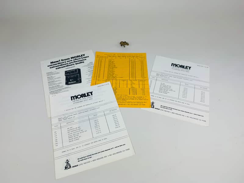 Morley Four-Piece Dealer Pack 1981 image 1