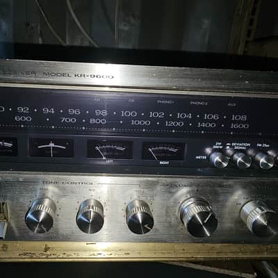 Kenwood KR-9600 AM / FM Stereo Receiver 1976 - 1978 - Silver image 4