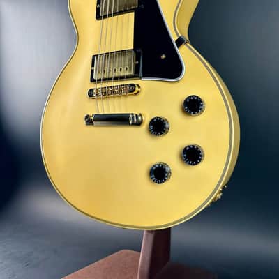 Used Gibson Custom Shop Les Paul Chambered VOS Heavy Antique White w/case TSU19963 image 3