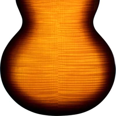 Guild F-250E Deluxe Jumbo Acoustic-Electric Guitar, Solid Spruce Top, Antique Burst image 3