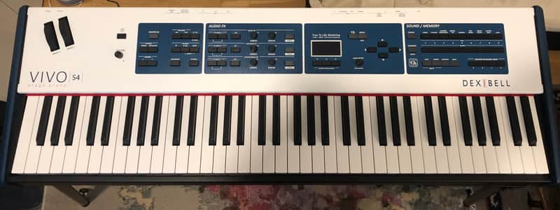 Dexibell Vivo S4 73-key Digital Stage Piano with Gator Padded Gig Bag 2025 - White image 1