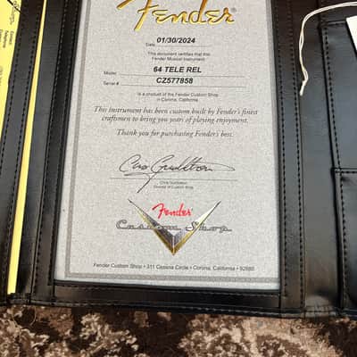 Fender '64 Relic Reissue Telecaster - Turquoise image 3