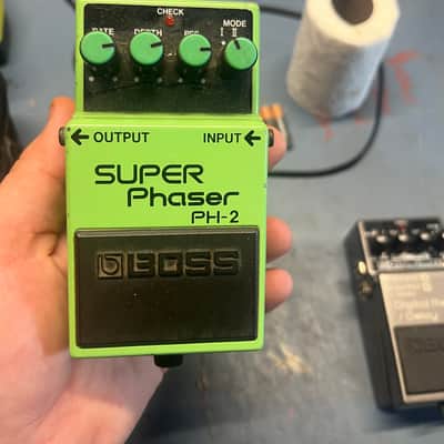 Boss PH-2 Super Phaser (Silver or Black Label) 1988 - 2000 - Green image 1