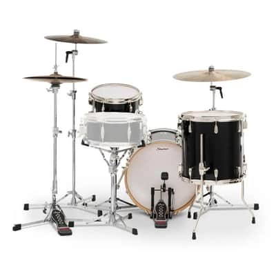 Slingerland Studio King 3pc Drum Set 18/12/14 Del Norte Black image 3