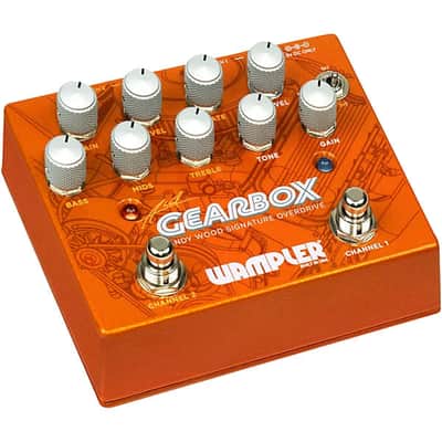 Wampler GEARBOX Andy Wood Signature Overdrive Effects Pedal 2024 - Orange image 3