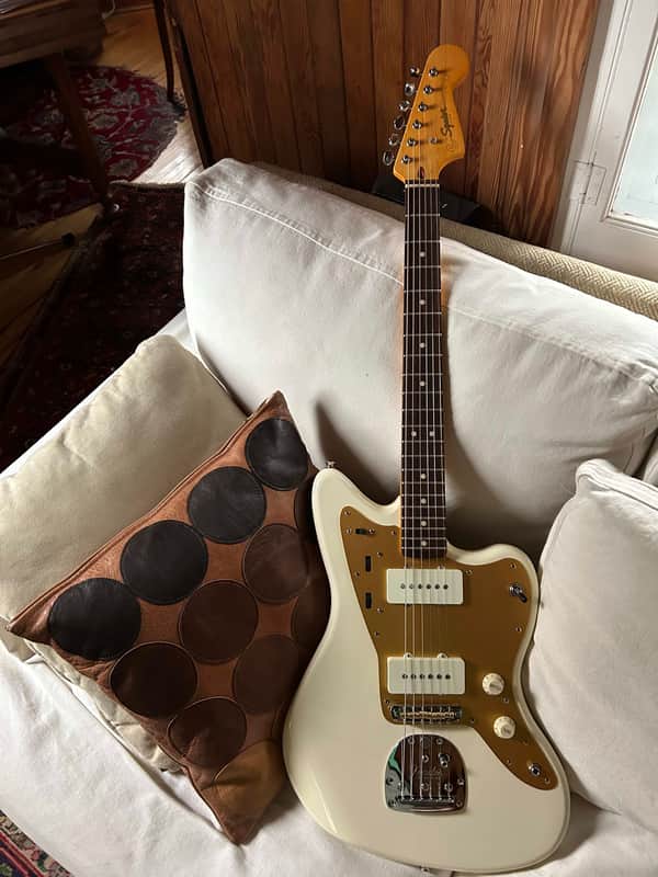 Squier J Mascis Jazzmaster with J Mascis Pickups, New Electronics, Fender Tremolo, Mustang Bridge and G&G Case image 1